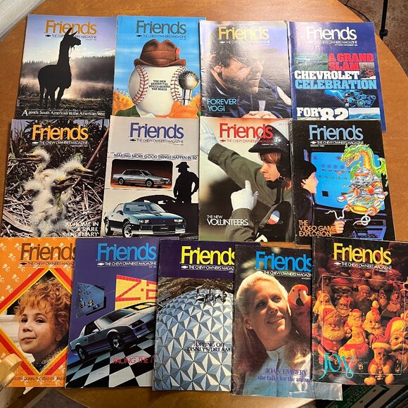 13 Issues‎ FRIENDS MAGAZINE Vtg 1981-1983 - Picture 1 of 6